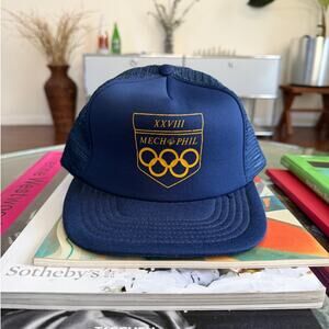 Olympics XXVIII 1990's Vintage Trucker Snapback Hat